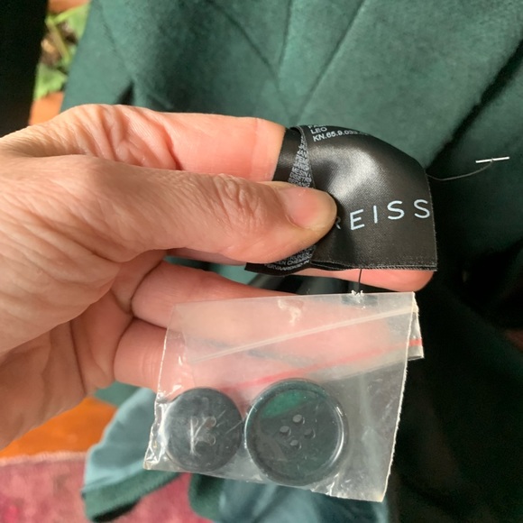 STUNNING Reiss green wool winter coat - Picture 11 of 17